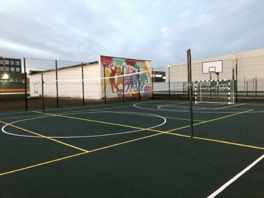 Площадка для мини-футбола, волейбола и баскетбола, Технополис Химград, Казань